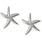 Target Starfish Stud Earrings in Sterling Silver