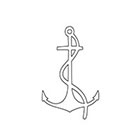 happytatts large anchor tattoo, nautical temporary tattoo, summer fashion, valentines day gift, fake tattoo, happytatts
