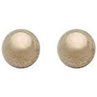 Lord & Taylor 14K Yellow Gold Polished Ball Earrings 6MM