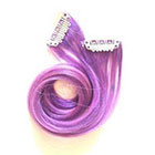 CandyAppleLocks Hair Extensions, Lilac Lavender Pastel, Clip in Human Hair, Ombre, Rainbow Tye Dye