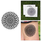 Tattify Intricate Mandala Temporary Tattoo - Compound Eye (Set of 2)