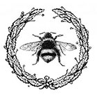 WildLifeDream Vintage Biene - Temporäre Tätowierung