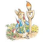 TattooNbeyond Temporary Tattoo - Set of 2 Lovely Peter Rabbit