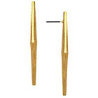 Target Stick Post Earrings - Gold