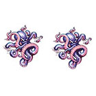 TattooGirlsRule 2 Angry Octopus Temporary Tattoos (#BT501_2)