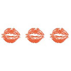 TattooGirlsRule 3 Lipstick Kiss Temporary Tattoos #D440_3
