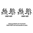 TattooGirlsRule 2 Kanji for Very Hot Temporary Tattoos (#DB464_2