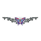 TattooGirlsRule Butterfly Design Lower Back Temporary Tattoos (#D542)