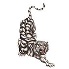 TattooGirlsRule Large Stalking Tiger Temporary Tattoo (#DR811)