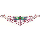 TattooGirlsRule Large Dragonfly for Lower Back Temporary Tattoo (#VS905)