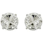 Target Sterling Silver Cubic Zirconia Round Stud Earring - 8mm