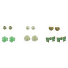 Target Assorted Stud Earrings Set of 6 - Mint