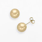 Kohl's Everlasting Gold 10k Gold Ball Stud Earrings