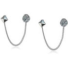 Steve Madden Crystal 5-Stud Earrings Jewelry Set in Multi