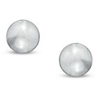 Zales 6.0mm Ball Stud Earrings in Sterling Silver