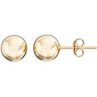 Kohl's 24k Gold Over Silver Ball Stud Earrings