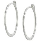 Target Sterling Silver Hoop Earrings