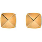 Vince Camuto Gold-Tone Pyramid Stud Earrings in GOLD GOLD PE