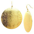 Target Fashion Dangle Earrings - Gold