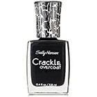 Sally Hansen Crackle Overcoat Nail Polish, Ink Splatter, 0.4 Fluid Ounce