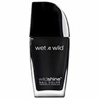 Wet n Wild Wild Shine Nail Color in Black Creme