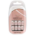 Bella Nails Bella Nails Bella Press-on Nails in Floral and Jewel in White Tip/Pink Base/Pattern