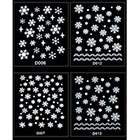 Zeagoo Christmas Snowflake 3D Nail Art Sticker Decal Tips Decoration in  